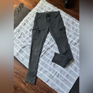 Old Navy Rockstar Jeggings | Girls Size 12 | Dark Grey
